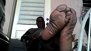 Black master craves a slave after a day's work