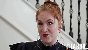 Boffing the babysitter, Seth Gamble with Reyna Belle and Indica in wild POV action.