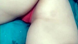Amateur Lesbian Rubs Cock On Pussy And Ass Until Orgasm