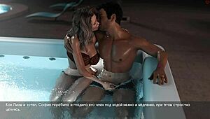 Why Does This Sauna Blonde with Big Nipples Crave Cock in Lust Part 22?