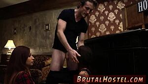 I'm a brazilian teen 18+ with short red hair, so excited for my first rough anal bondage!