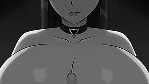 this perfect paizuri boob job in 2d hentai compilation with sound