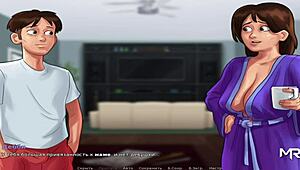 First look at Summertime Saga's anime-style cutscenes