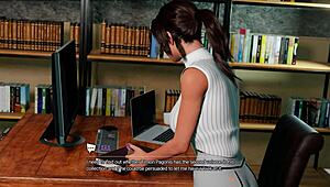 I-I can't believe I'm playing Croft Adventures lust path part two with all these big tits and asses!