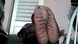 Does this bear master need a slave for his feet?