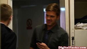 Blonde with big tits gets throat slammed in wild roleplay. A mature milf dominates the scene.