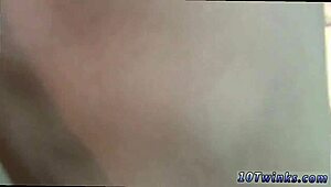 twink boys enjoy bareback sex in casual setting