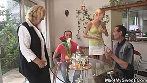 his blonde gf tests new sex toys on birthday, oops!