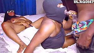 He Begs to Join Watching Me Fuck Bisexual Roommate with Strap-On