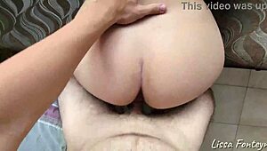 Rough POV Sex And Deep Blowjob For Stepbrother Ending In Facial Cumshot