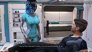stranded in space 26 - she wants to touch my cock