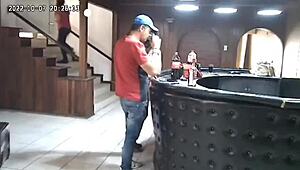 spy cam catches husband cheating, karma hits hard!