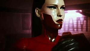 female tyger claw gets wild in hammer club sex scene from cyberpunk 2077 ultra