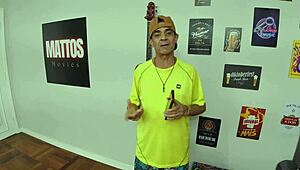 a an�zinha rabuda in a wild orgy and backstage action