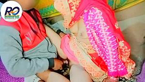 Desi didi caught fingering by brother in Hindi voice on webcam.