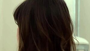 Blonde and brunette babes suck hard cock