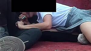 i saw that horny mexican student fucking in school part 1