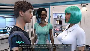 stranded in space 26 - she wants to touch my cock