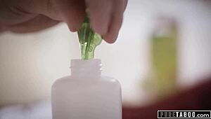 Step-Sister Poses as Sibling for Lesbian Crush