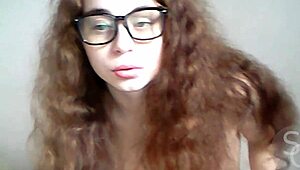 Topless Teen 18+ Teases with Natural Tits on Cam in Public