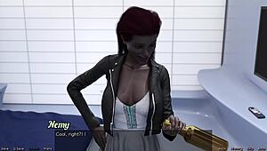 i'm stranded in space with this curvy black milf