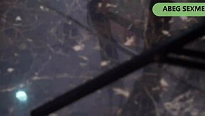 My big black ass step sister seduces me with her wet pussy