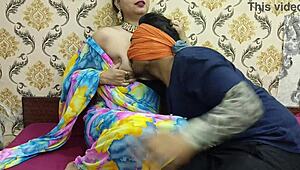 Indian Desi Step Mom with Big Boobs Helps Stepson Quit Smoking with Sex in Hindi!