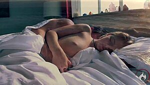 uhh, morning sex with riley star got me creampied by laz fyre!