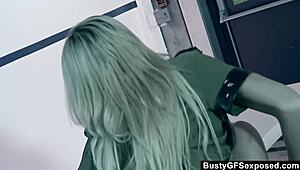 Hot Soldier Ciara Bugatti Nails a Suspect in Her Tight Uniform