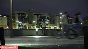 Russian Beauty Jeny Smith in Transparent Tights