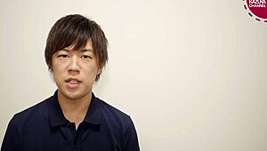 Japanese gay boy kazuya explores desires