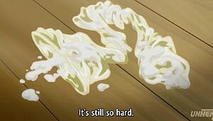 Giant MILF Maid Sucks Whole Body In Hentai