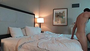 Tattooed petite teen woman getting intensely fucked