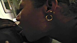 Candy and sexy diva engage in a homemade reality scene with toys