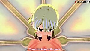 Lucy Heartfilia Sucking Dick