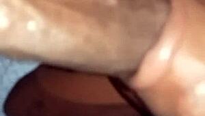 little ghetto slut bent over for a quick rough doggystyle fuck. her pussy pounded hard in the street