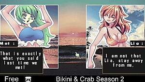 bikini and crab adventures in season 2