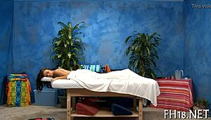 I give a hot naked massage, but sometimes I mess up the strokes