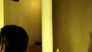 Teen masturbates in jacuzzi after creampie from tinder date