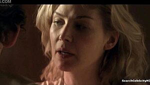 Rosamund Pike Goes Topless in Women in Love Ep2 2011
