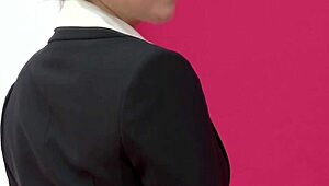 Hey, join this amateur japanese lingerie nude shoot with maki momoi