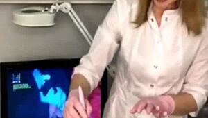 damn! spontaneous client ejaculations during waxing with mrs sugarnadya’s magic touch!