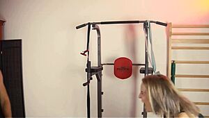 personal trainer fucks client in the gym 💪