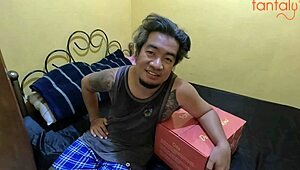 tantaly doll and andrea masq in chubby milf deepthroat cum swallow action damn!