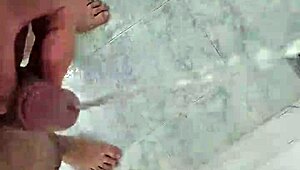 Cute Twink Pissing Deliciously In Homemade Shower