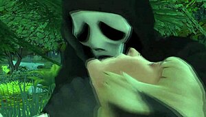 Scream 1996 Intro Remake in Sims 4 Halloween Bold Action