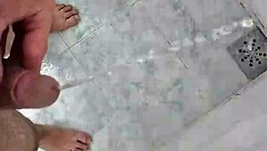 Cute Twink Pissing Deliciously In Homemade Shower