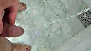 Cute Twink Pissing Deliciously In Homemade Shower