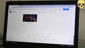 Fucking with a fan! Big tits and cock!