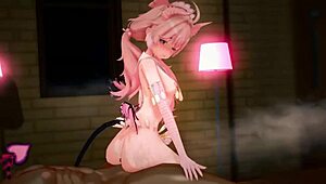 spoilt girl just keeps riding that cowgirl orgasm